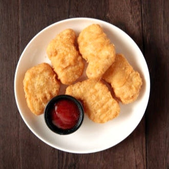 4 nuggets. Tilkøb