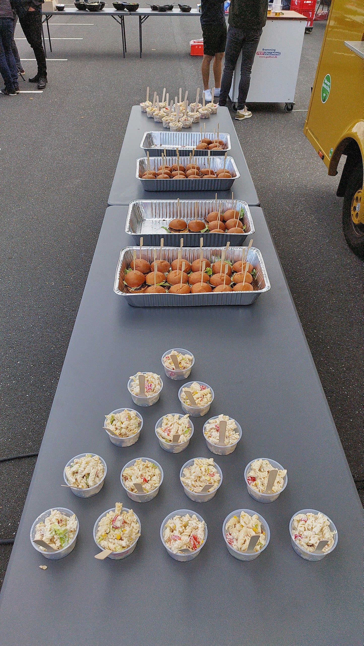 Sliders buffet basis