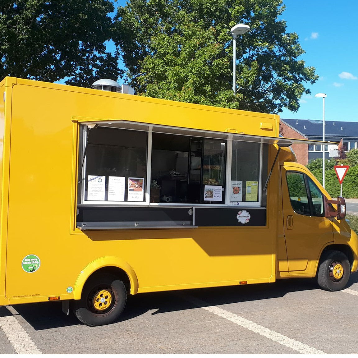 Leje af Foodtruck incl. personale. Pr. time.