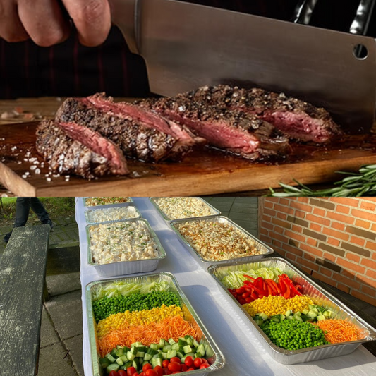 Luksus grillbuffet Basis catering