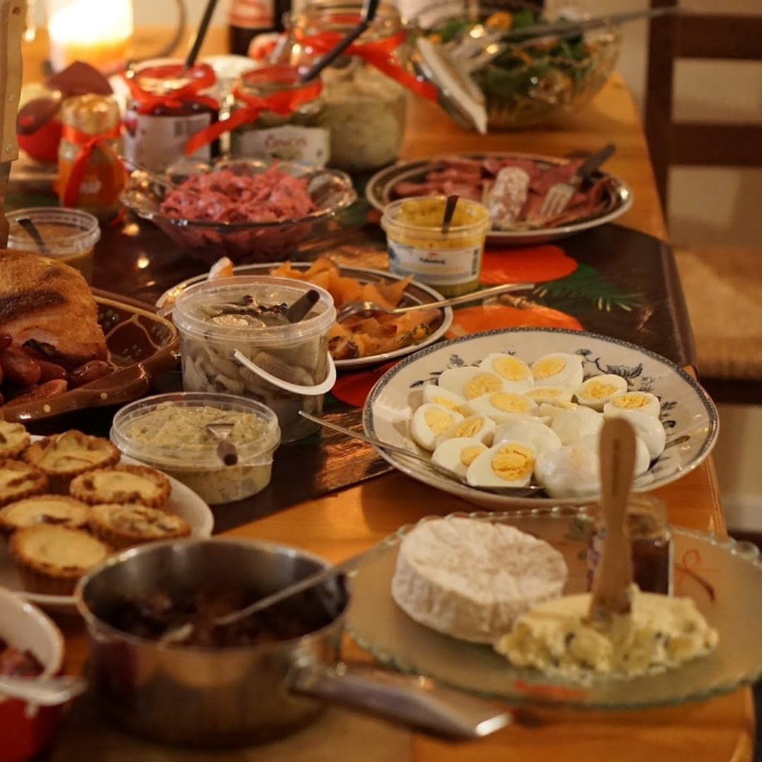 Luksus julefrokost basis.