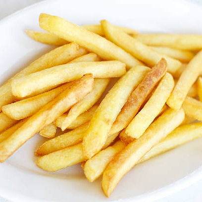 Pommes frites. Tilkøb